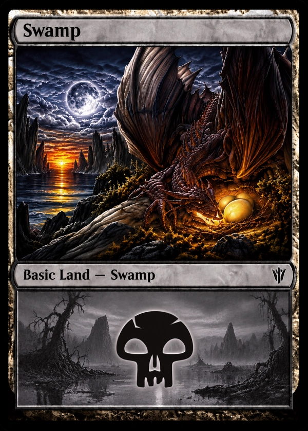 Magic: The Gathering Basic Land – Swamp